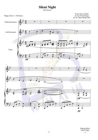 Silent Night (arr. Ifen Chuang, Chien-Ming Chen)
