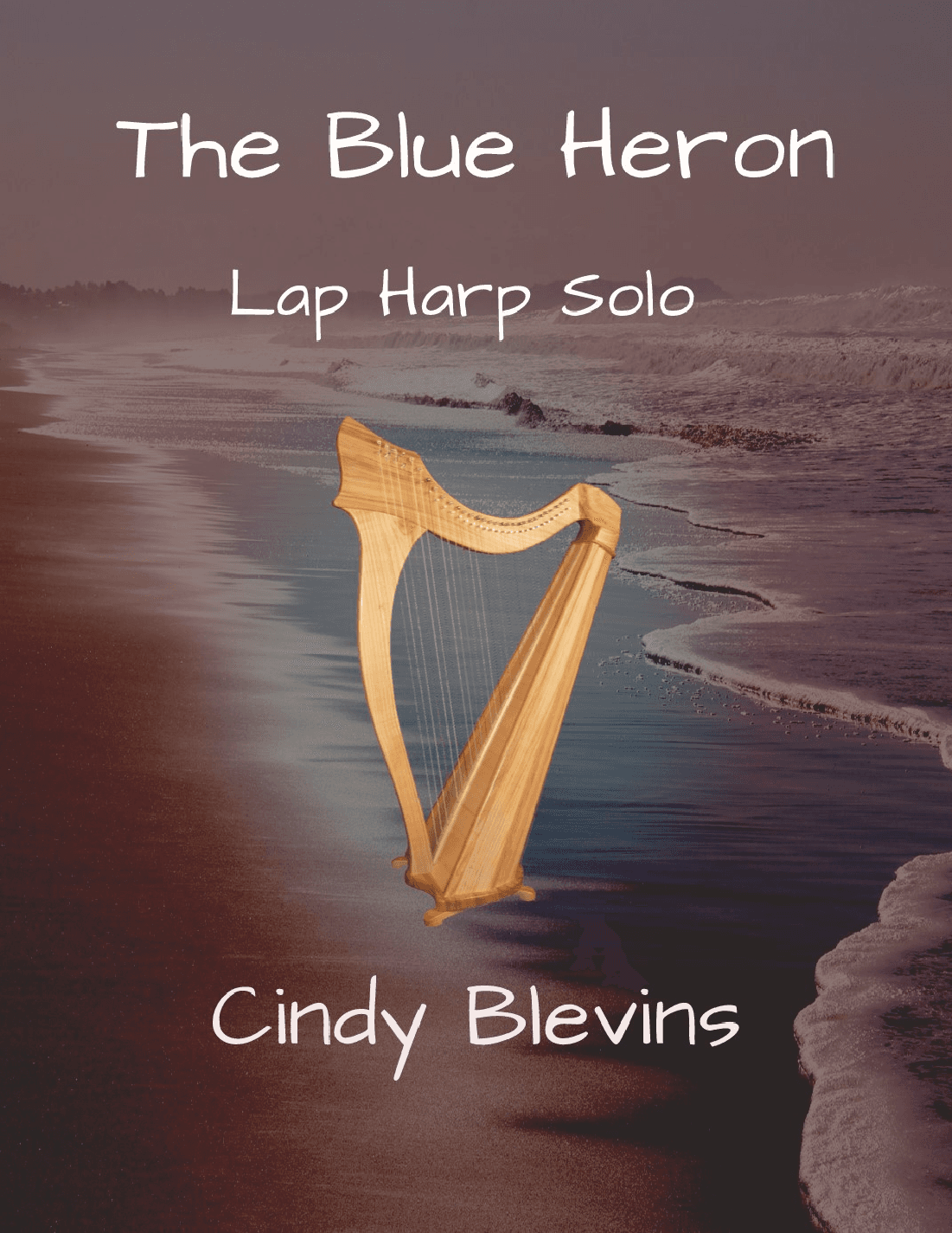 The Blue Heron, Solo for Lap Harp