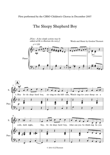 The Sleepy Shepherd Boy