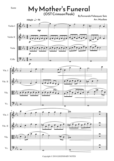 Mom's Funeral (arr. Musikeo)