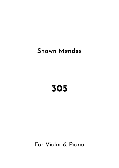 305 (arr. Jireh J.)