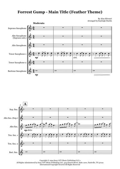 Forrest Gump - Main Title (feather Theme) (arr. Kayleigh Huelin)