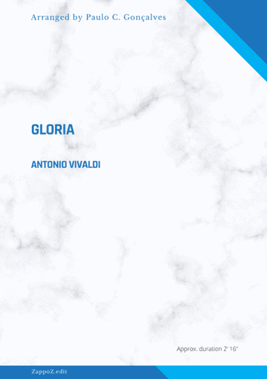 GLORIA (arr. Paulo C. Gonçalves)
