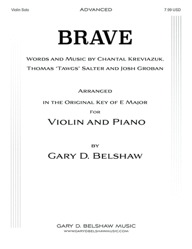 Brave (arr. Gary D. Belshaw (ASCAP))