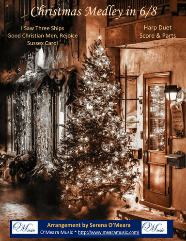 Christmas Medley in 6/8, Harp Duet (arr. Serena O’Meara)