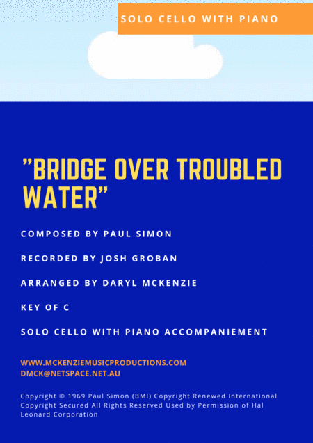 Bridge Over Troubled Water (arr. Daryl McKenzie)