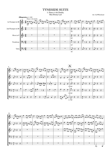 A Tyneside Suite (arr. stephen whitehead)