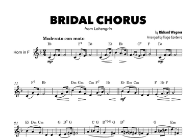 Bridal Chorus (arr. Tiago Cordeiro)