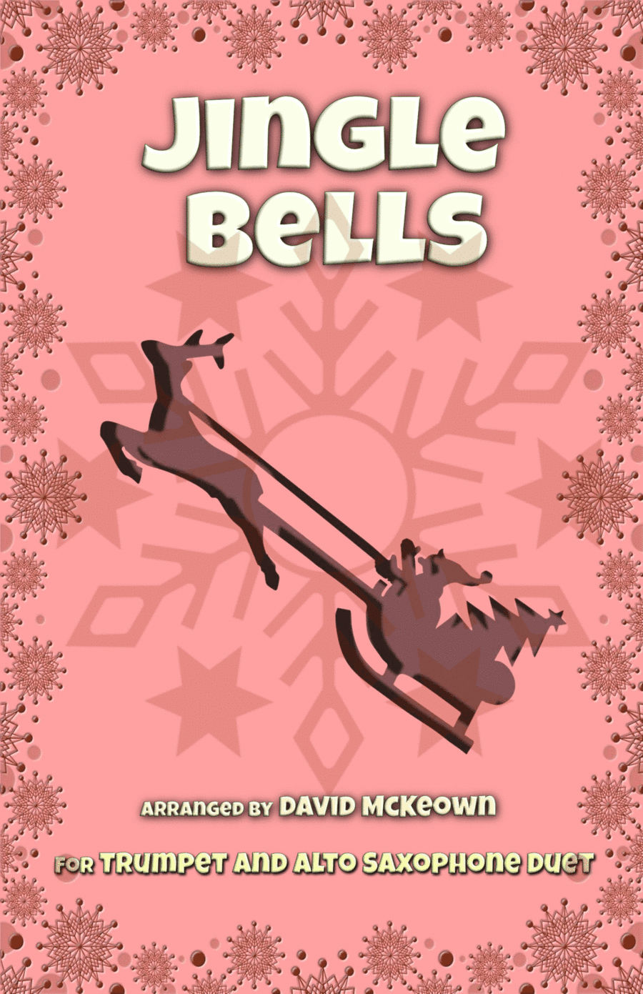 Jingle Bells, Jazz Style, for Trumpet and Alto Saxophone Duet (arr. David McKeown)