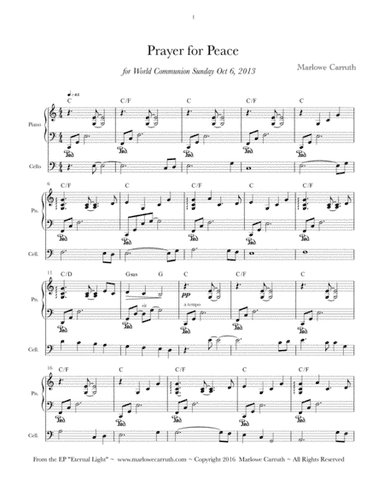 Prayer for Peace