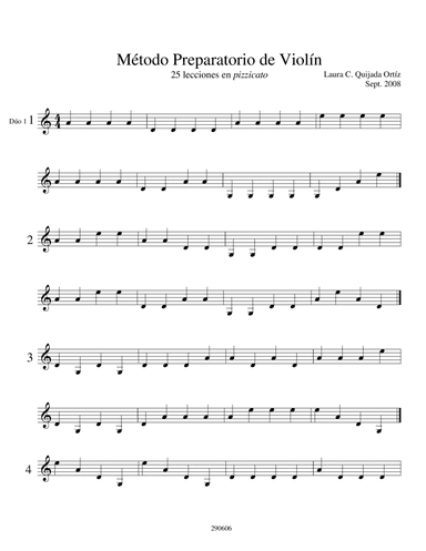 25 Violin Pizzicato Lessons for Beginners.