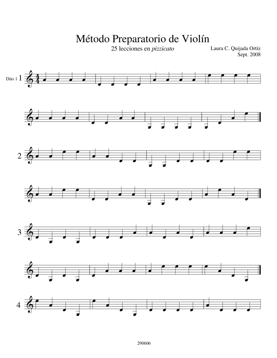 25 Violin Pizzicato Lessons for Beginners.