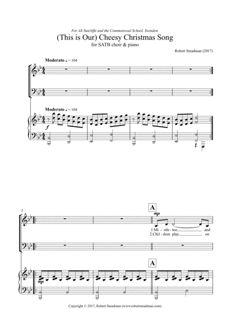 (This is our) Cheesy Christmas Song