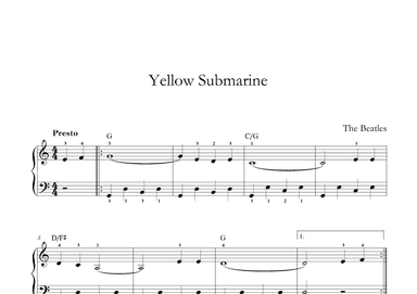 Yellow Submarine (arr. Lila)