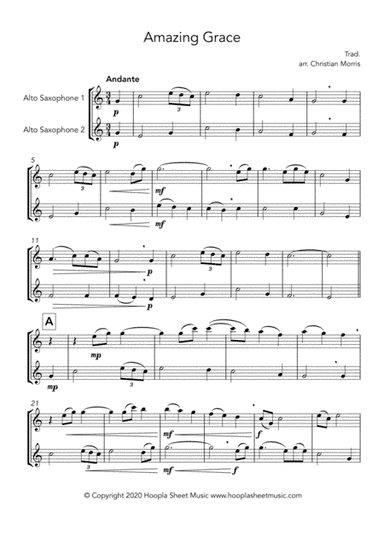 Amazing Grace (Fantasy) (arr. Christian Morris)