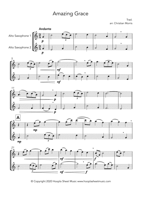 Amazing Grace (Fantasy) (arr. Christian Morris)