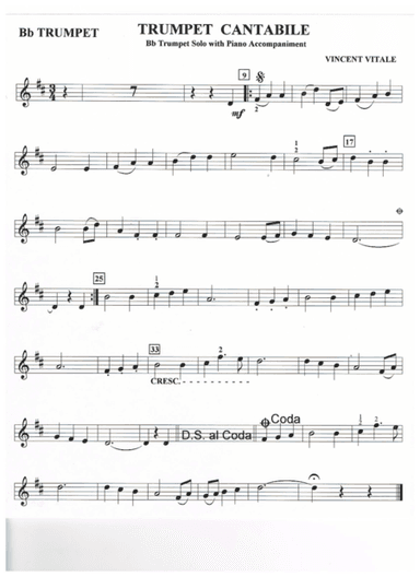 Trumpet Cantabile