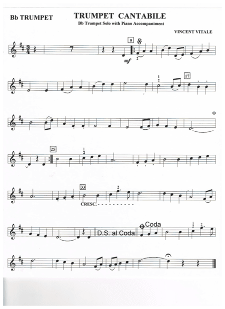 Trumpet Cantabile