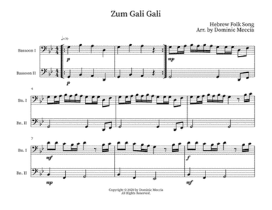 Zum Gali Gali (arr. Dominic Meccia)