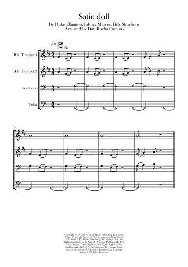 Satin Doll (arr. Davi Rocha Campos)