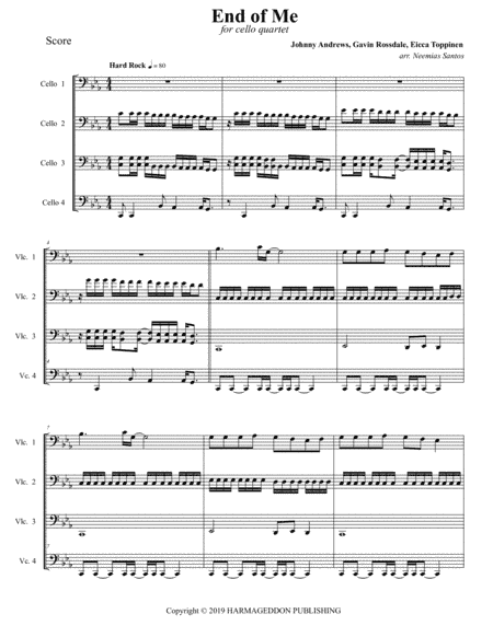 End Of Me (arr. Neemias Silva Santos)