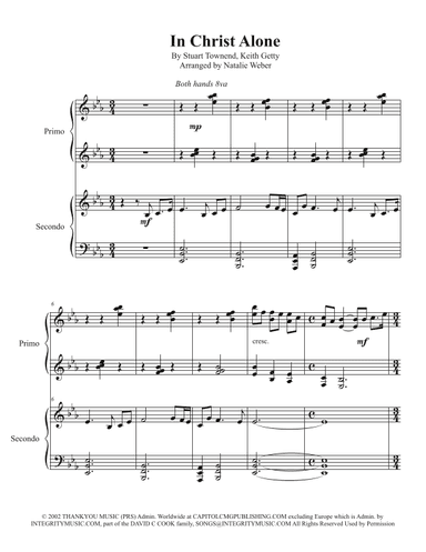 In Christ Alone (arr. Natalie Weber)