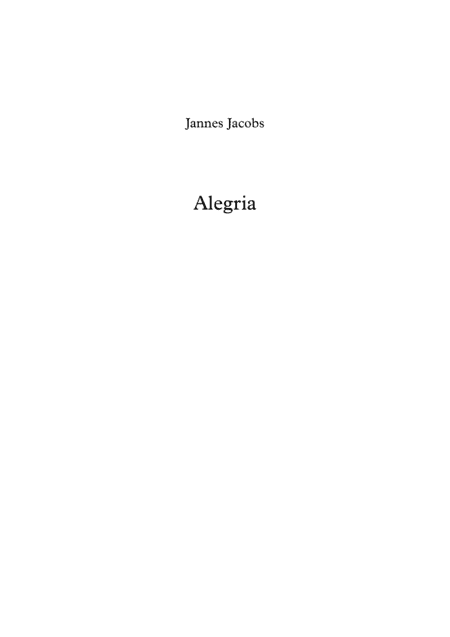 Alegria for brassband