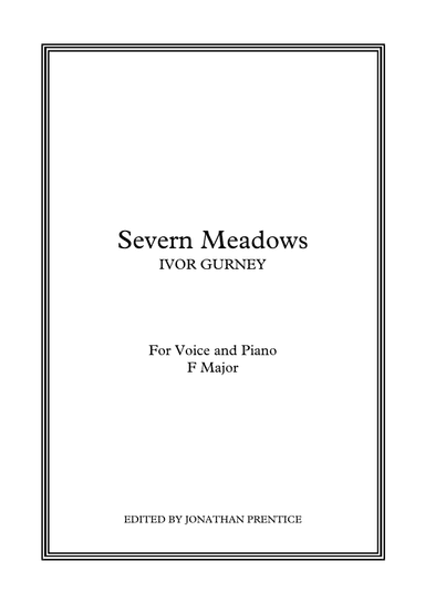 Severn Meadows (F Major) (arr. Jonathan Prentice)