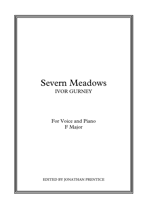 Severn Meadows (F Major) (arr. Jonathan Prentice)