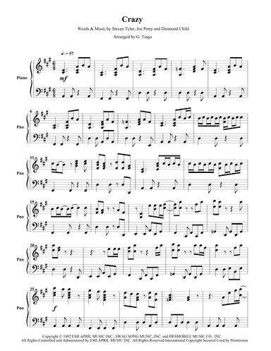 Crazy (arr. G. Tiago)