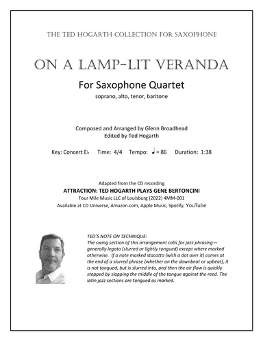 On a Lamp-Lit Veranda