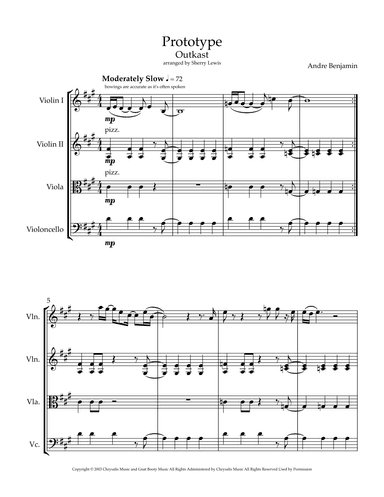 Prototype (arr. Sherry Lewis)