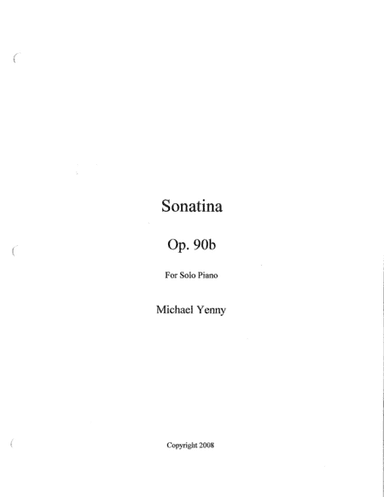 Sonatina, op. 90b