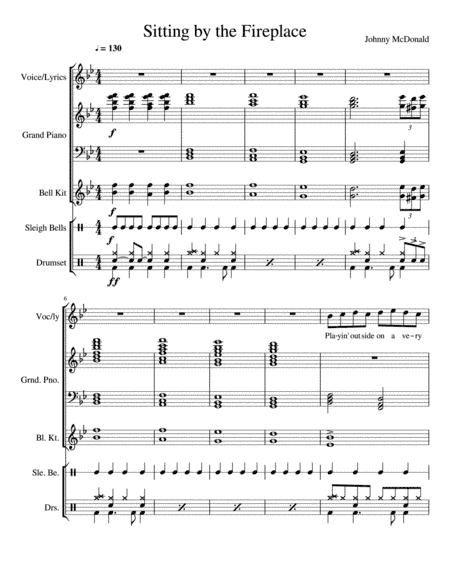 Sitting by the Fireplace