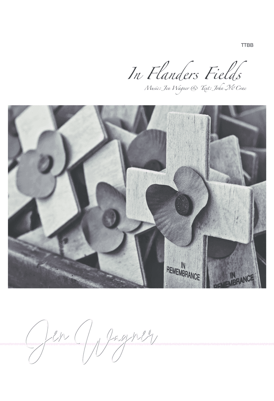 In Flanders Fields - TTBB with Piano & Snare