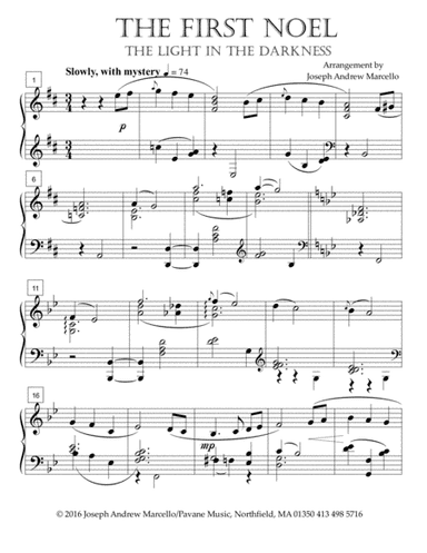 The First Noel - Light in the Darkness (arr. Joseph Andrew Marcello)