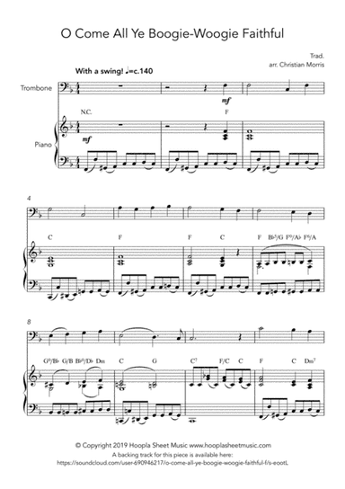 O Come All Ye Boogie-Woogie Faithful (arr. Hoopla Sheet Music)