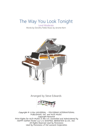 The Way You Look Tonight (arr. Steve Edwards)