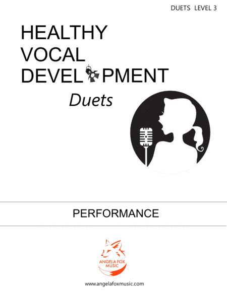 Healthy Vocal Development: Duet Performance Book Level 3