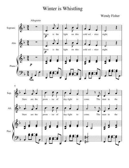 Winter is Whistling (A Winter Solstice Anthem for SA)