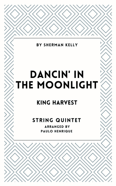 Dancin' In The Moonlight (arr. paulo)