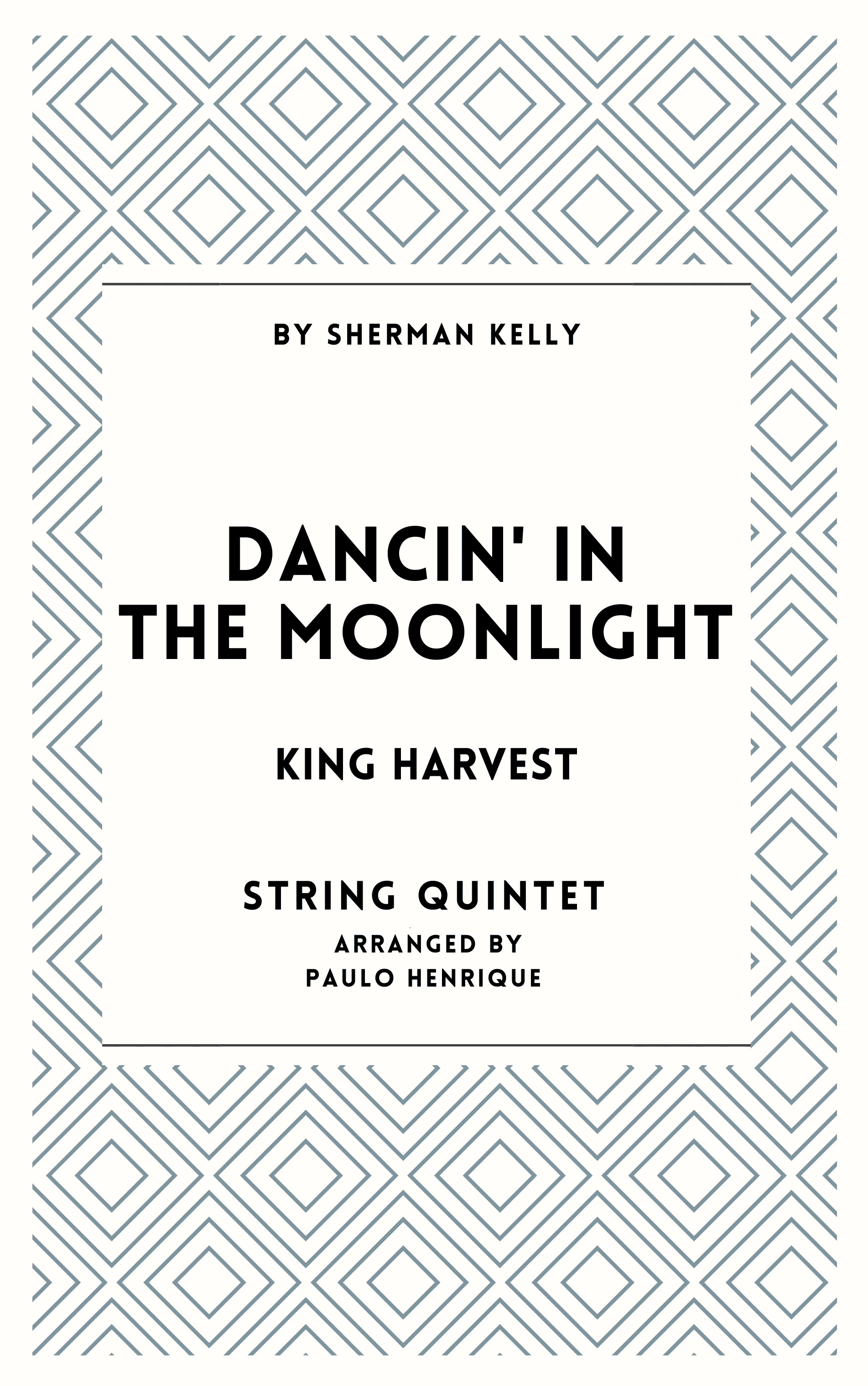 Dancin' In The Moonlight (arr. paulo)