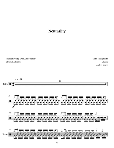 Neutrality (arr. Evan Aria Serenity)