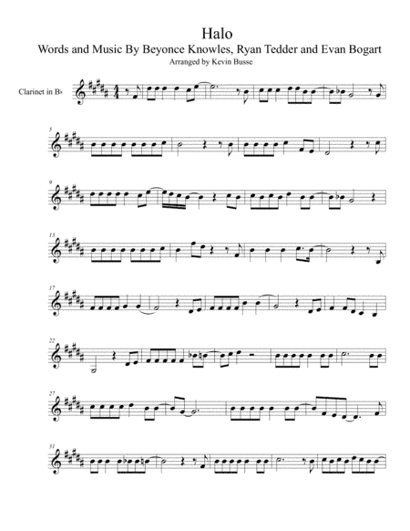 Halo (arr. Kevin Busse)