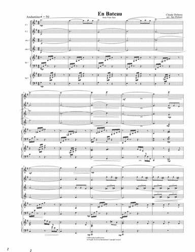 En Bateau from Petite Suite (arr. Jim Palmer)