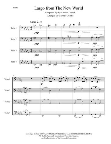 Largo (arr. Gabriele Delfino)