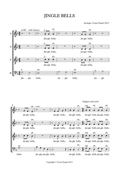Jingle Bells (arr. César Zumel)