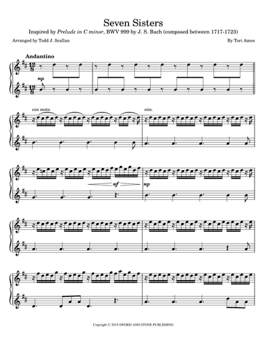 Seven Sisters (arr. Todd J. Scallan)
