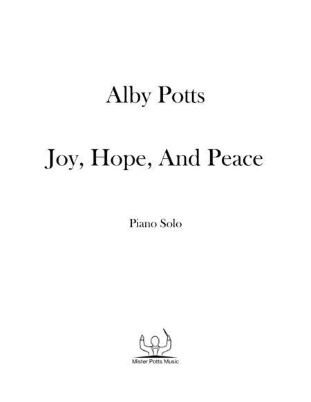 Joy, Hope, And Peace