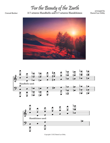 For the Beauty of the Earth (arr. Daniel Lee Gibby)